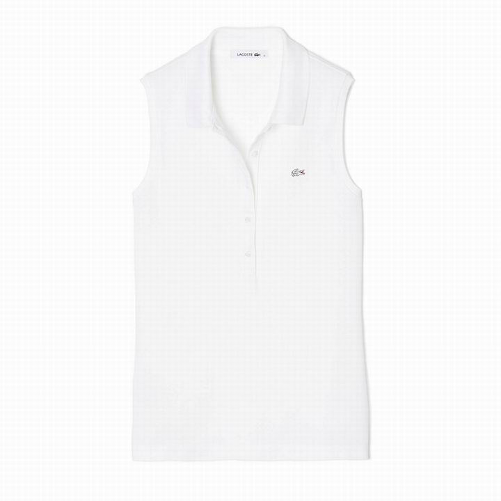 Lacoste short lapel T woman S-2XL-006